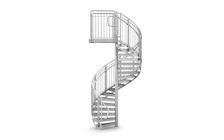 Spiral staircases, Railing Round Bar