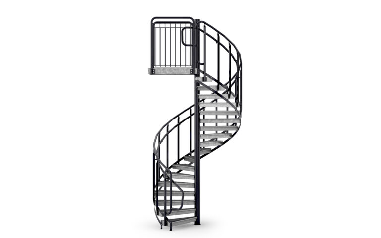 Spiral staircases, Railing Standard